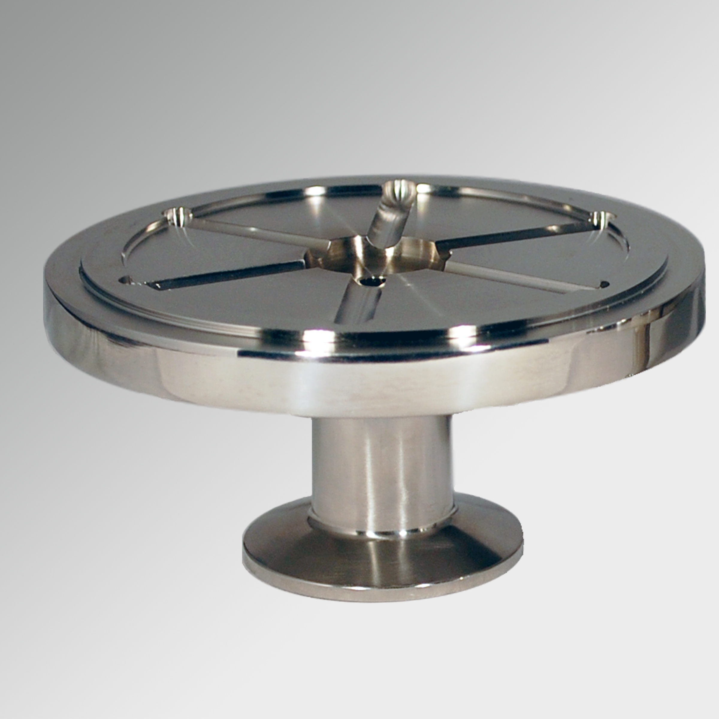 SMA Atrium Base Only 1.5'' Sanitary Flange Veltek Associates, Inc.