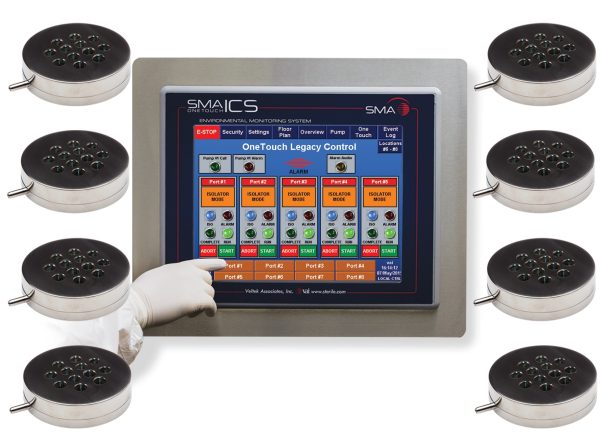SMA OneTouch ICS for Isolators - 8 Sampling Locations - SMA-ICS-8I-A